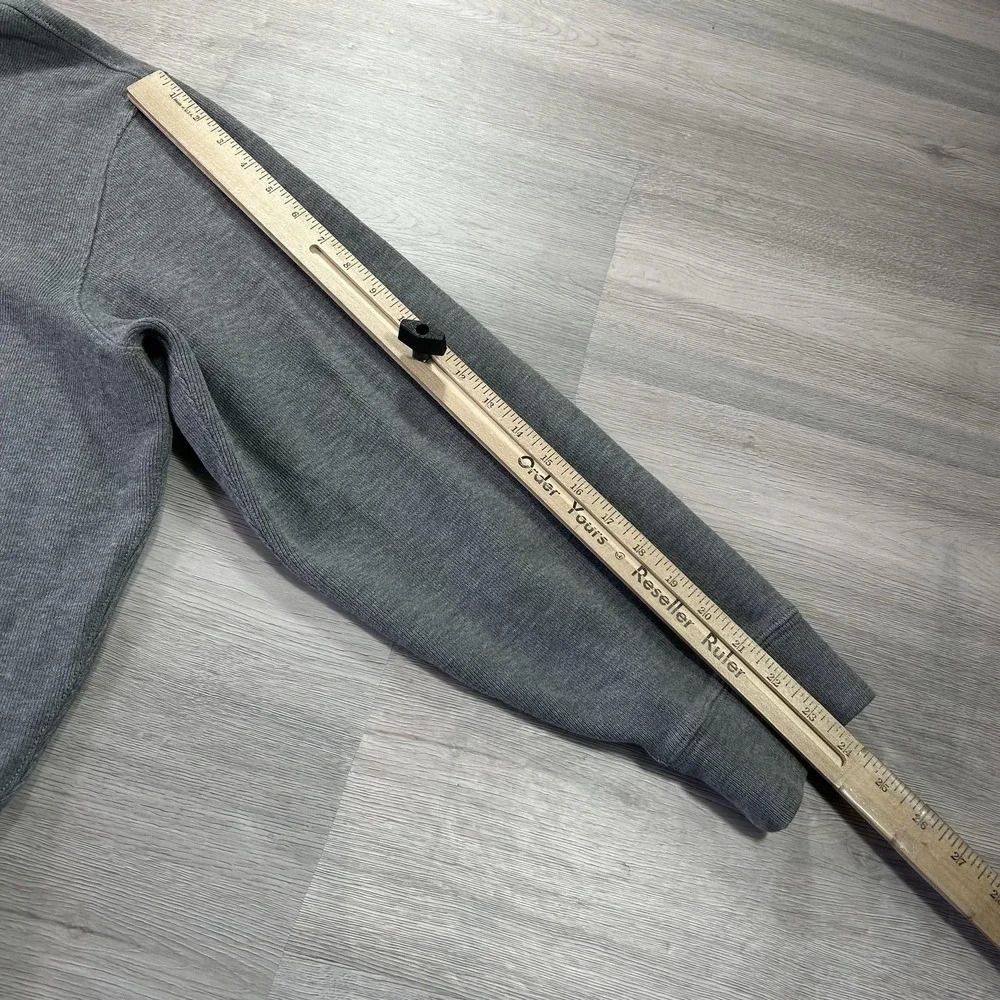 Polo Ralph‎ Lauren Hoodie Mens XL Gray Full Zip Sweatshirt Pony Logo Pockets
